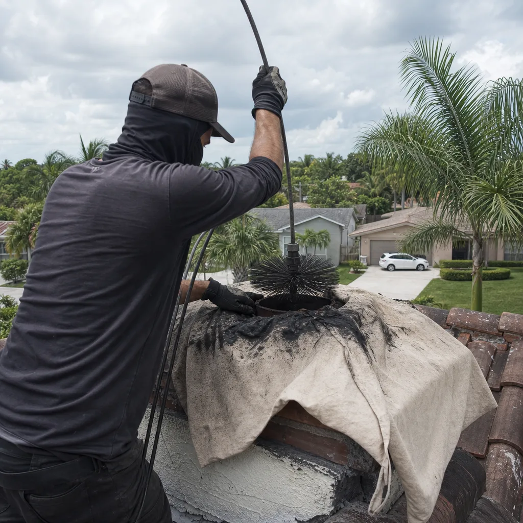 Chimney Sweep in Lighthouse Point
